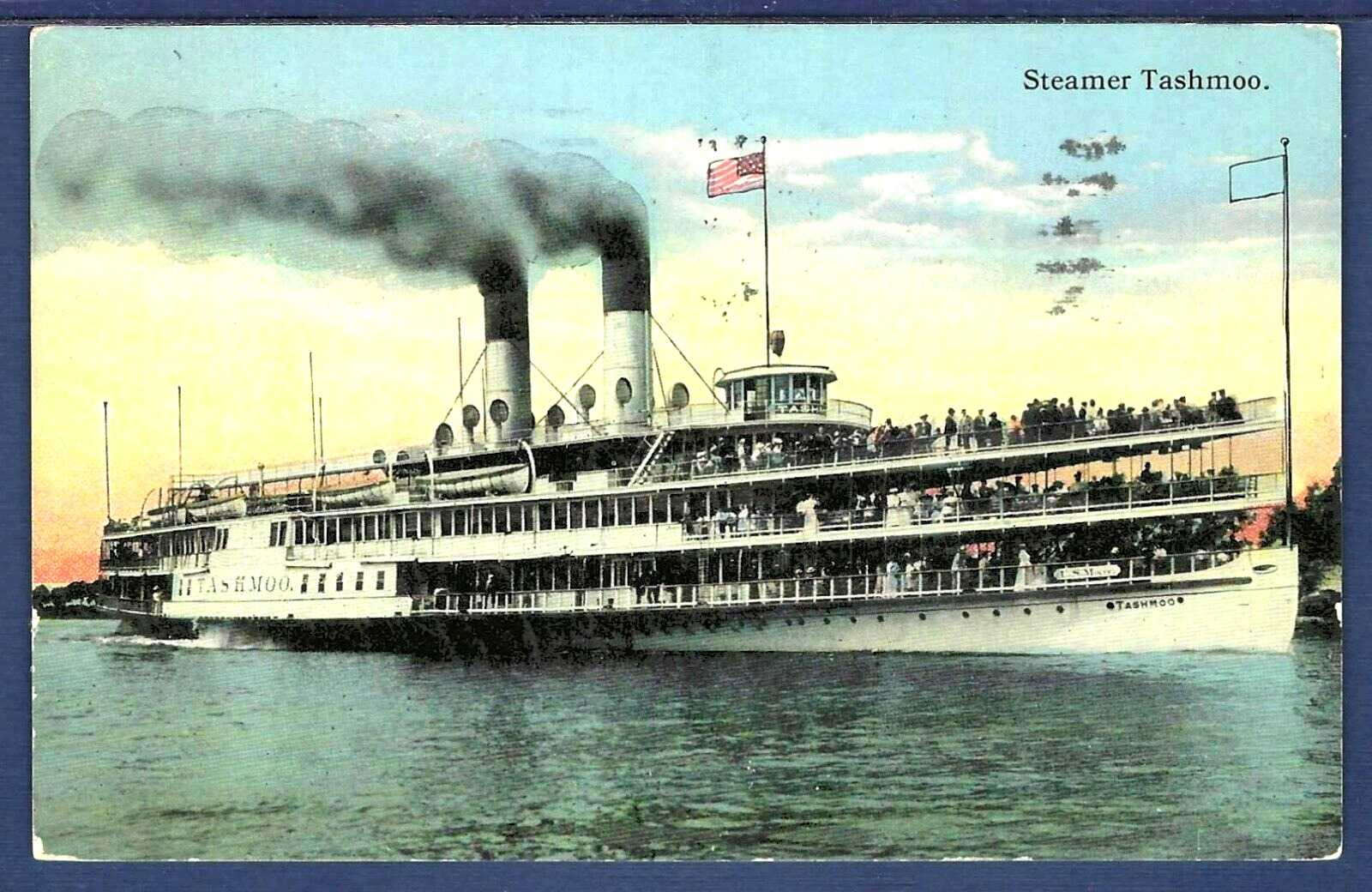 Steamer TASHMOO of the White Star Line