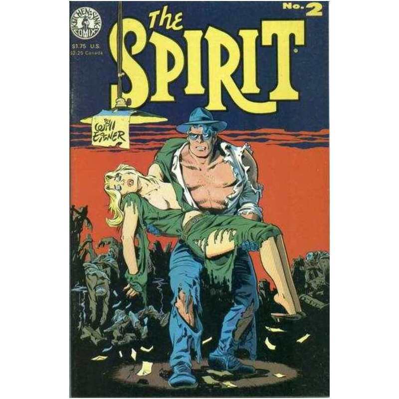 Spirit (1983 series) #2 in Very Fine condition. Kitchen Sink comics [d 