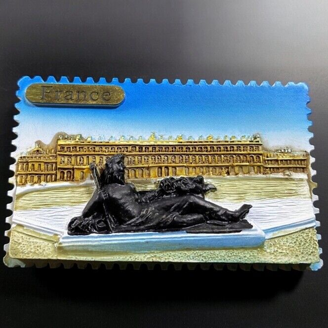 Palace of Versailles France Tourist Souvenir 3D Resin Refrigerator Fridge Magnet
