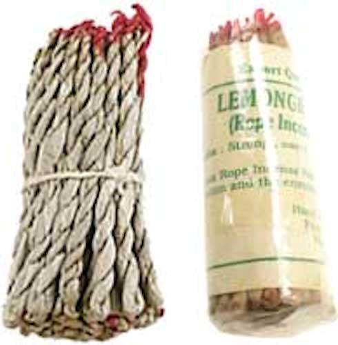 Lemongrass Tibetan Rope Incense from Nepal