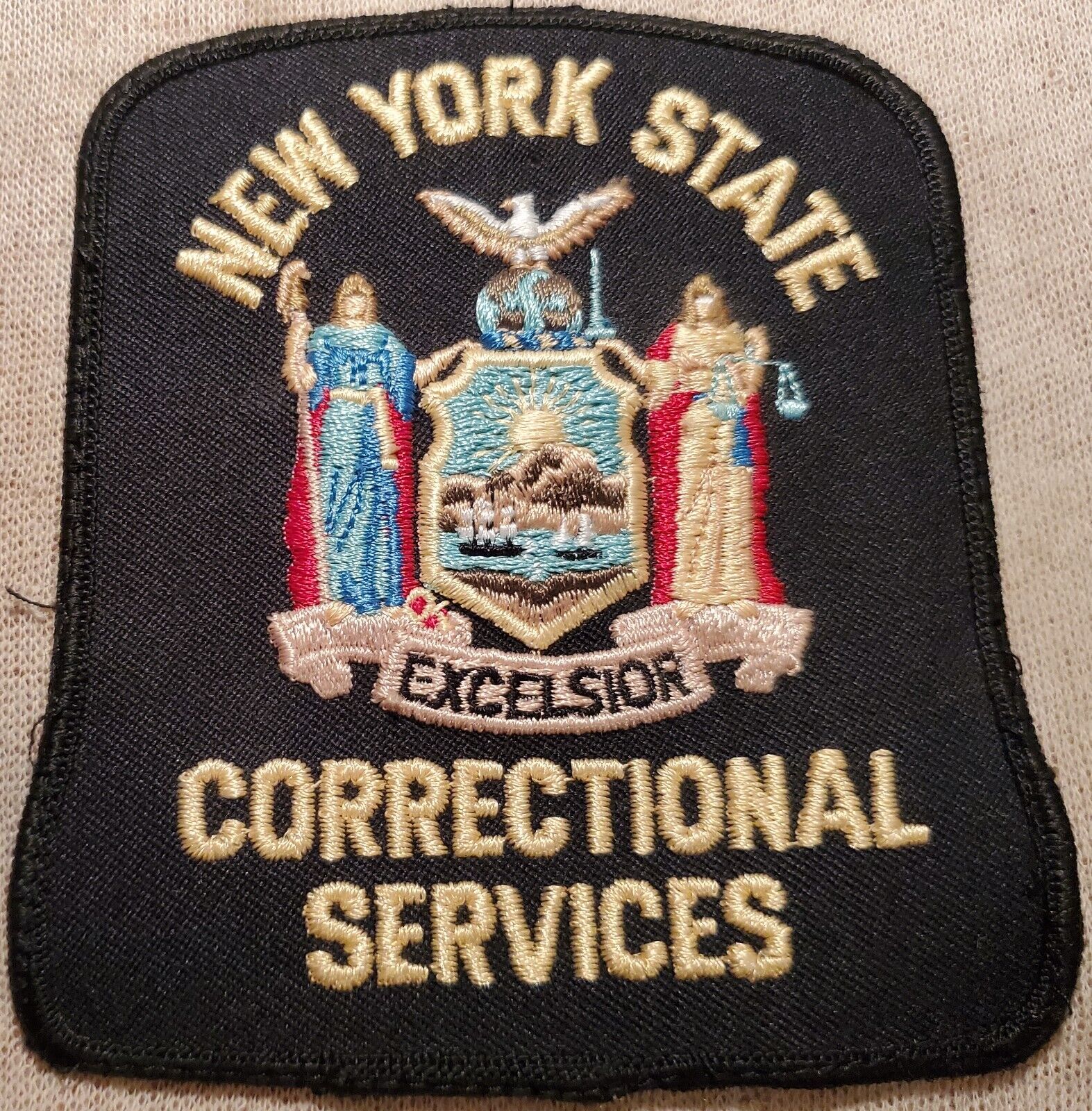 NY New York State Correctional Services Shoulder Patch