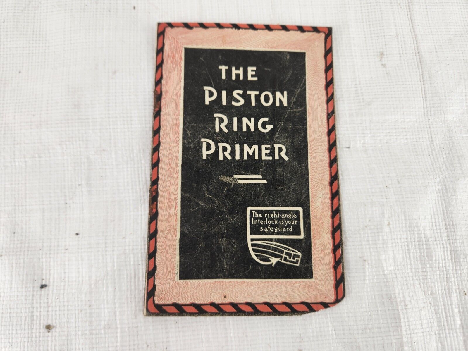 1918 Ever Tight Piston Ring Brochure Vintage Gas Oil WW I Ephemera Paper Booklet