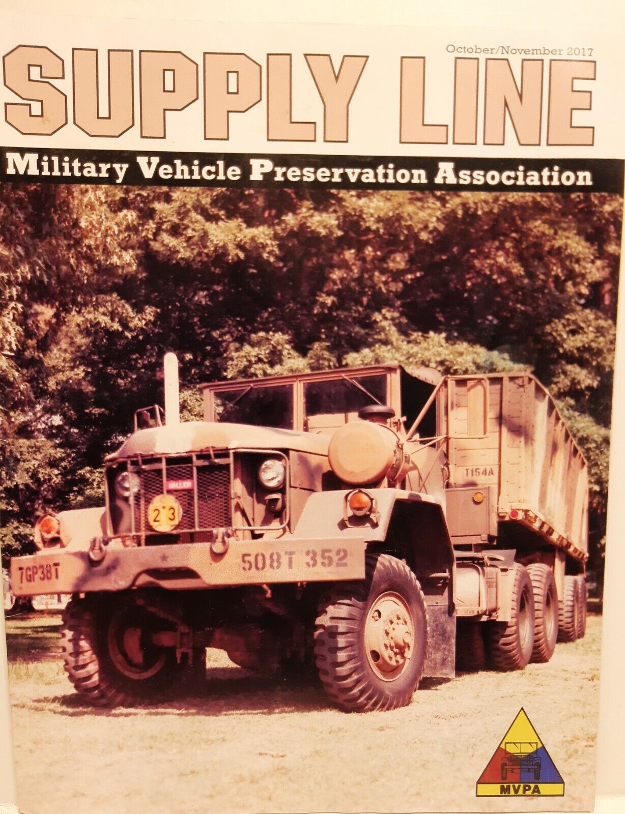 SUPPLY LINE Military Preservation Association October/November 2017 magazine
