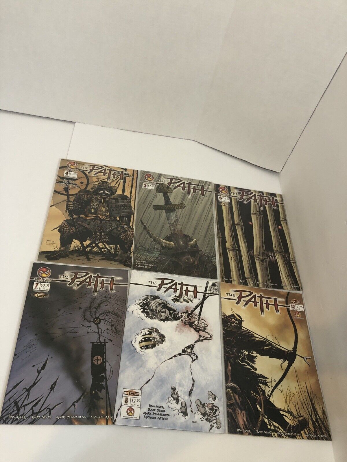 The Path Lot 6 Vol 1 #4,5,6,7,8 & 12 CrossGen 1st Printing Comic Books Bagged