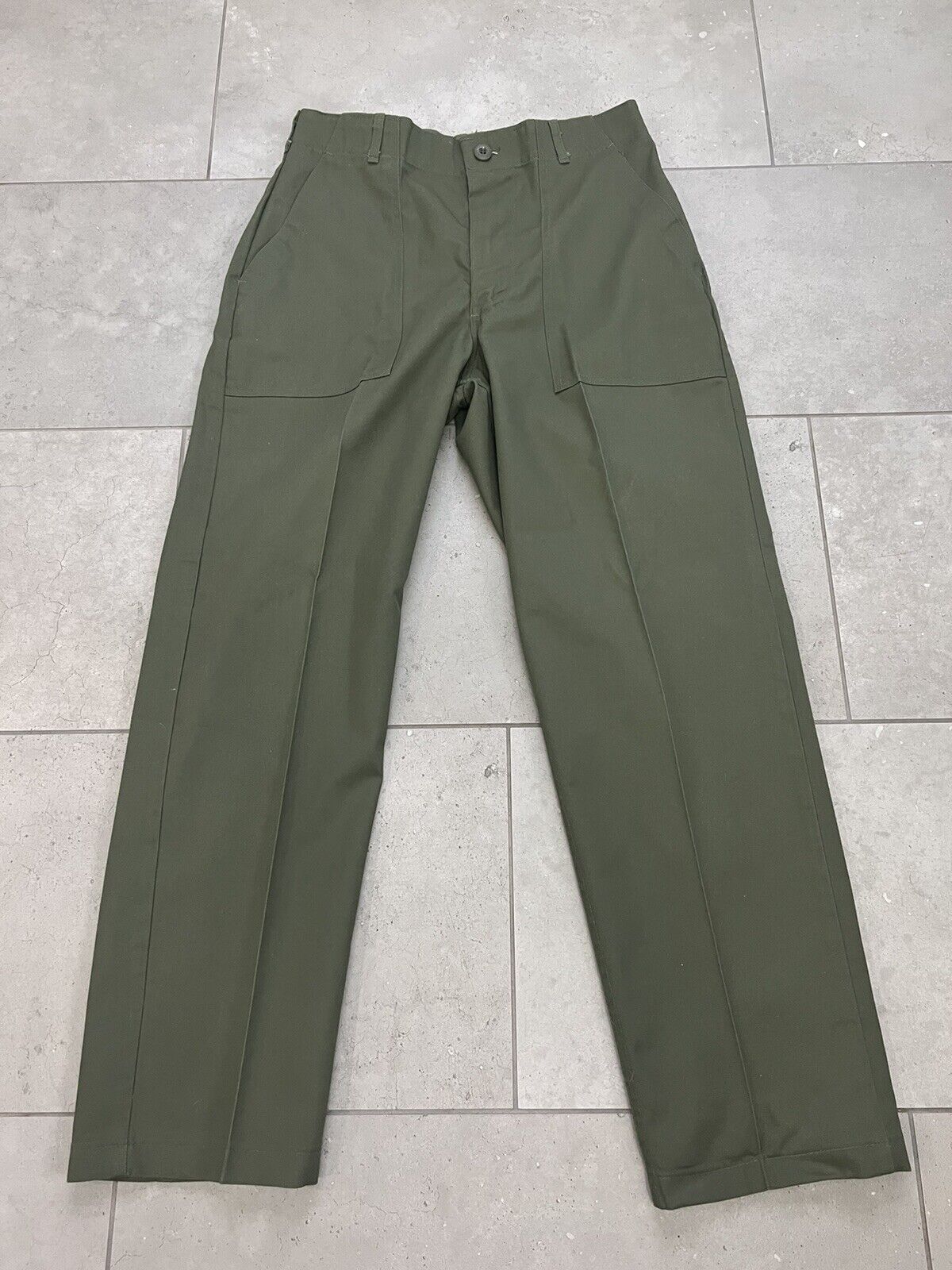Vintage 1981 Durable Press OG 507 Army Trousers Military Fatigues Pants 32x29