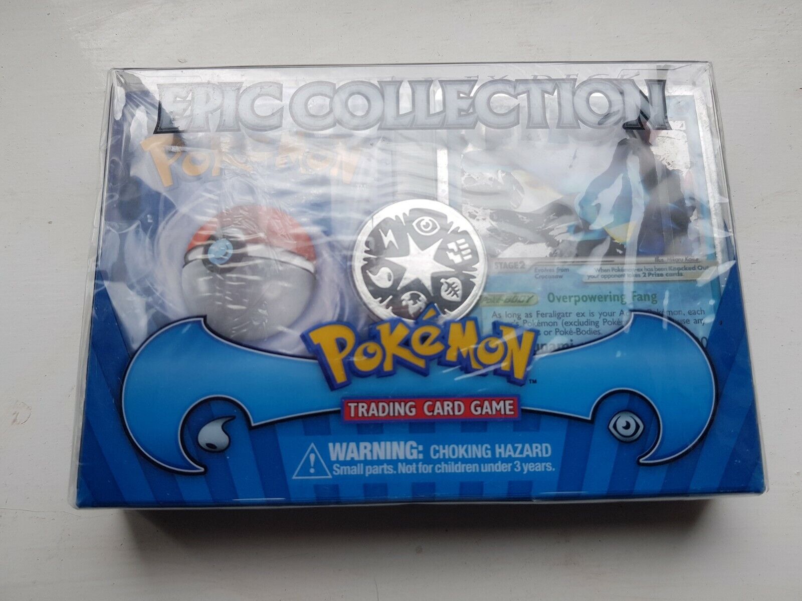 Rare 2007 Pokemon Epic Collection Deck - Feraligatr EX (Unseen Forces) - sealed