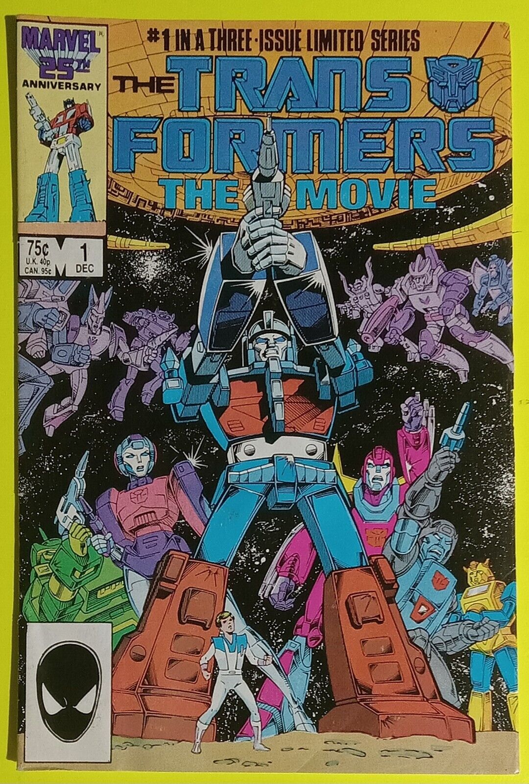 Transformers The Movie Comic #1 Marvel