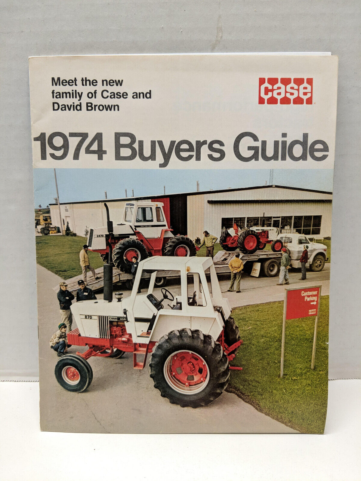 1974 Case Buyer's Guide Full Line of Equipment Catalog Brochure