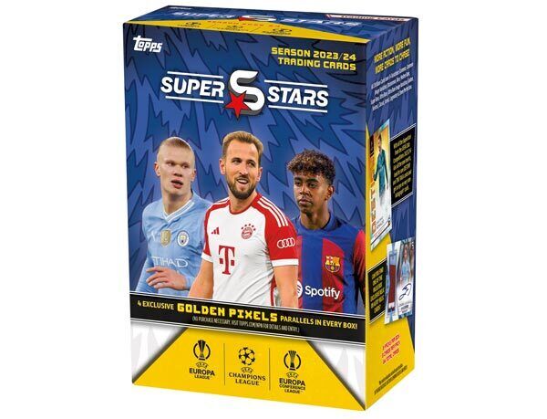 Topps UEFA Champions League Superstars 2024 - 1 Value Box