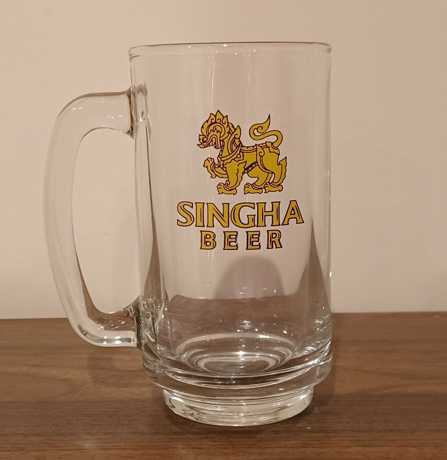 Singha Beer Glass Mug Thailand 357 ml NEW