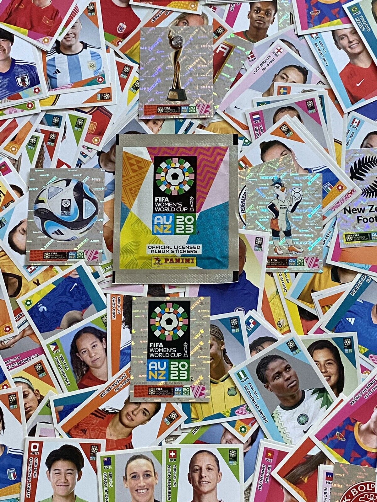 Panini FIFA Women's World Cup 2023 AU&NZ Choose Sticker # 1 - 199 Part 1/3