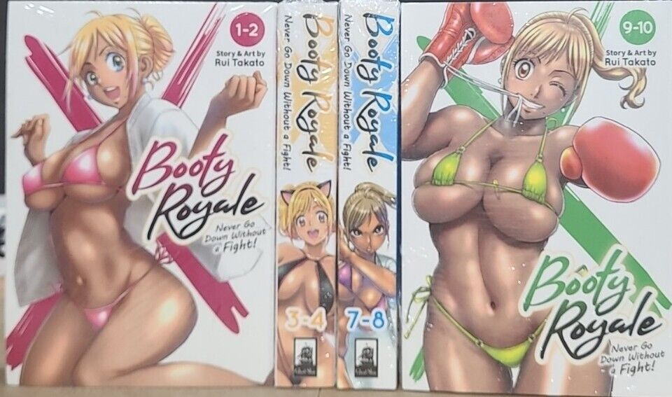 Booty Royale 1-5 Manga Omnibus  English New 5 Books Covering 1-10 Brand New 