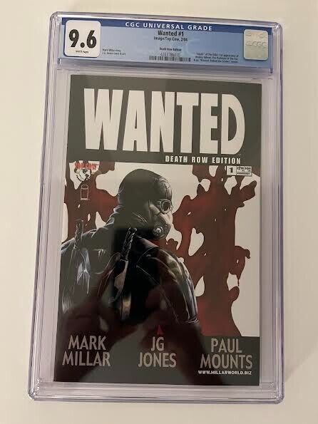 WANTED #1 Death Row Edition CGC 9.6 by Miller/Jones/Mounts 2004