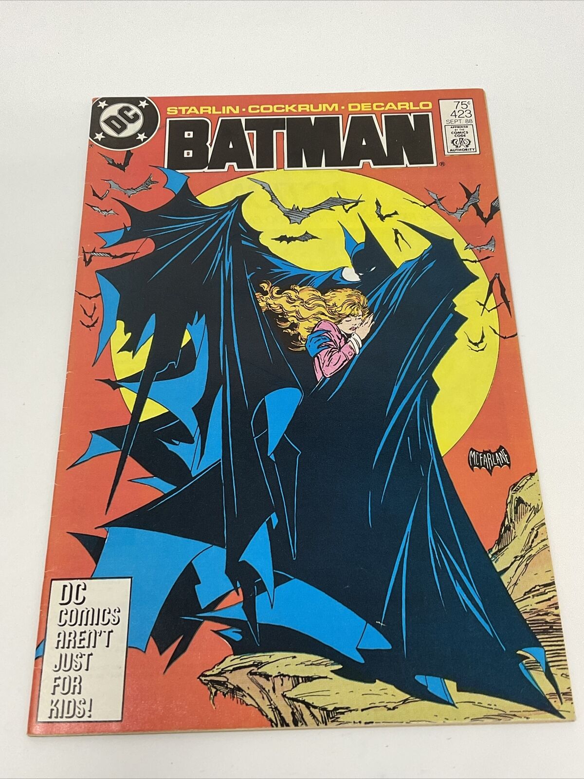 Batman #423  September 1988 2nd Print Run - Todd McFarlane