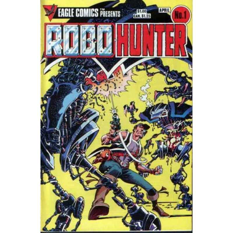 Robo-Hunter #1 in Very Fine + condition. Eagle comics [m: