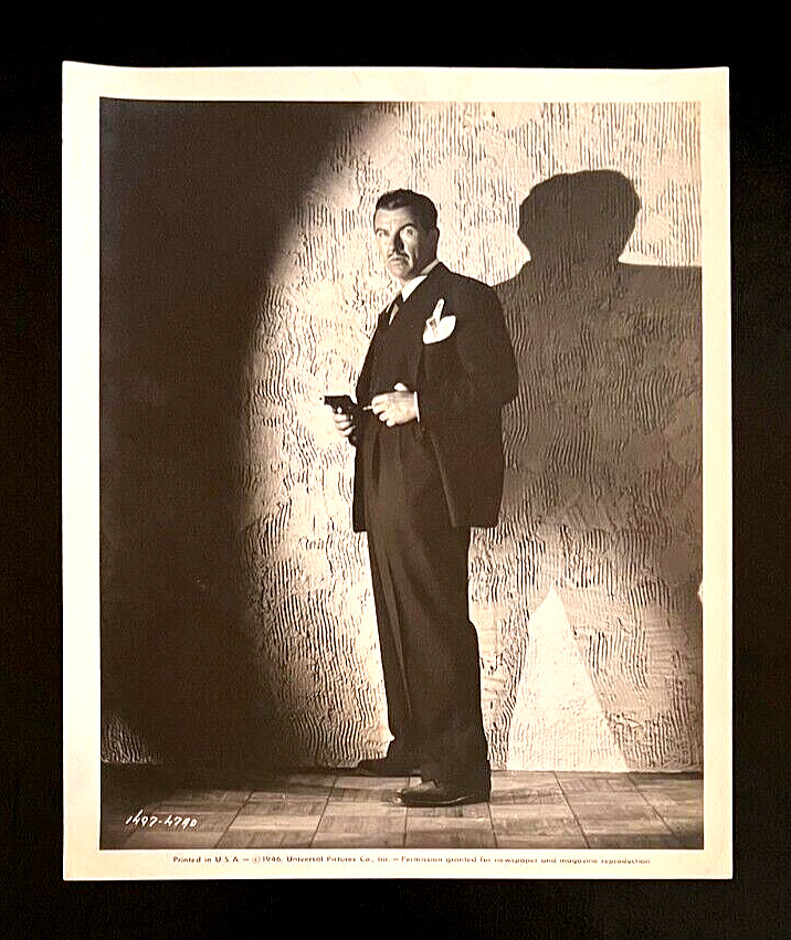PRESTON FOSTER IN \'INSIDE JOB\' 1946 PORTRAIT PHOTO (P96)