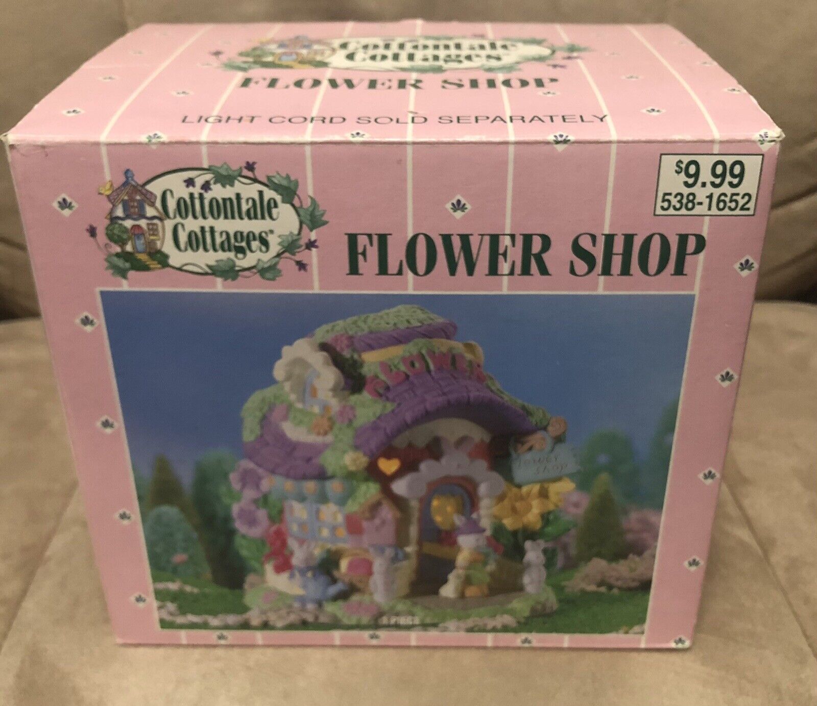 Cottontale Cottages “Flower Shop” Porcelain Easter House 538-1652