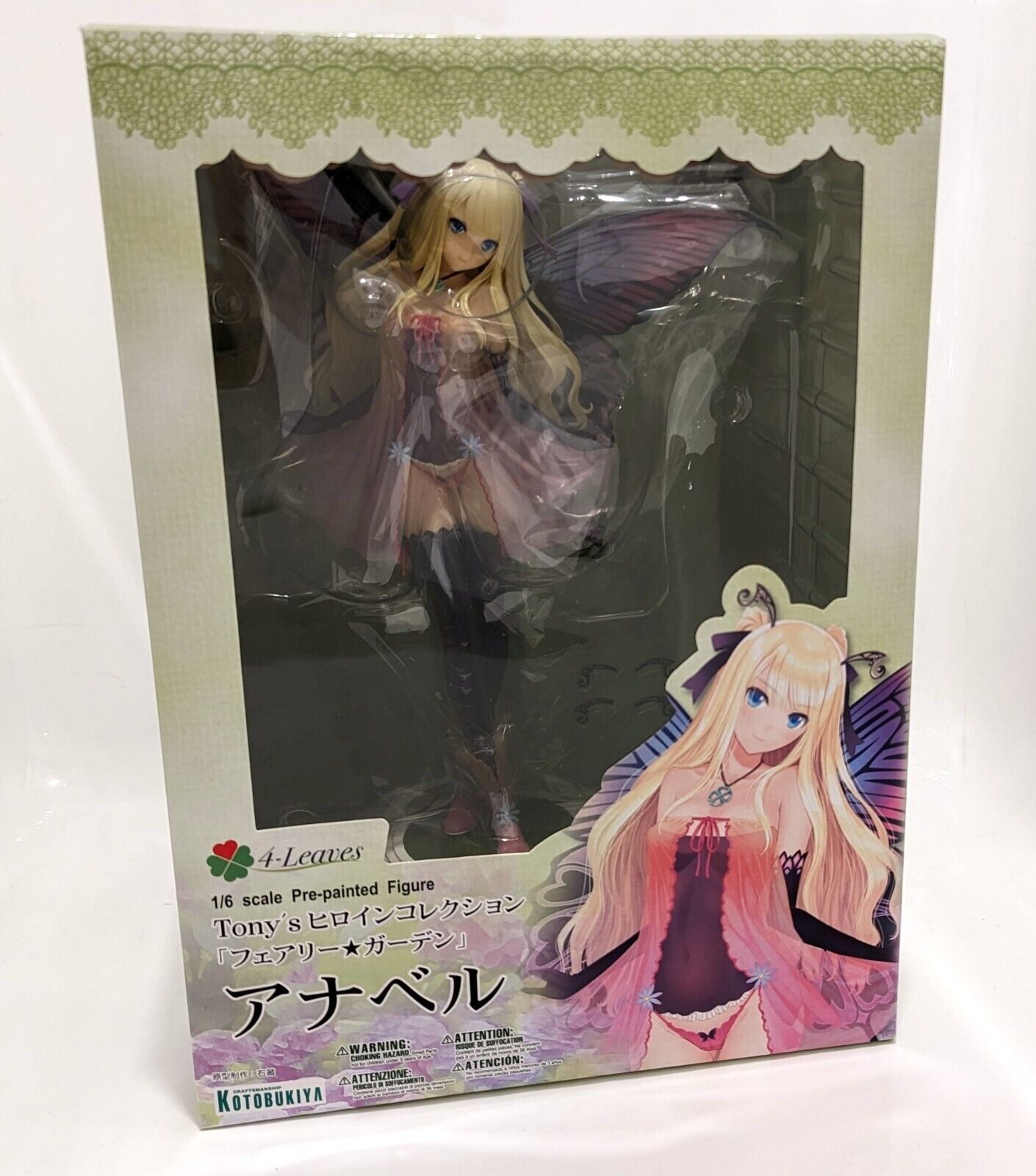 NEW Kotobukiya 4 Leaves Tony\'s Heroine Collection Fairy Garden Annabel Figure