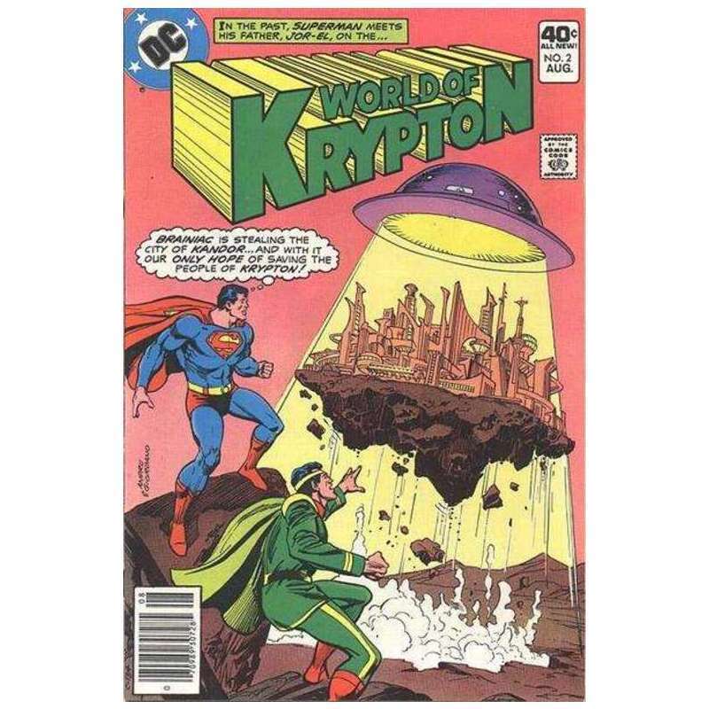 World of Krypton (1979 series) #2 in Very Fine condition. DC comics [e~