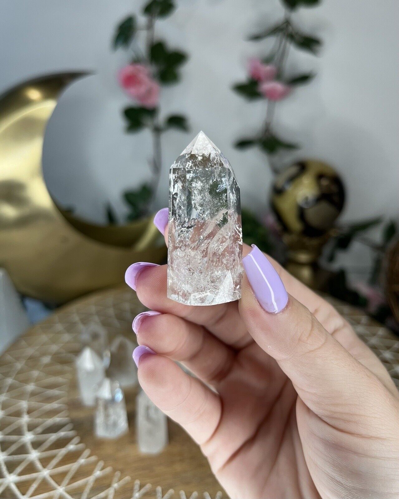 Clear Quartz Points | Crystals, Crystal Towers, Quartz, Intuitively Chosen