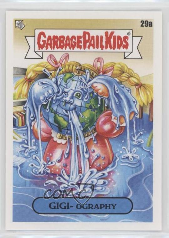 2020 Topps Garbage Pail Kids Late to School Gigi-Ography #29a 13ky