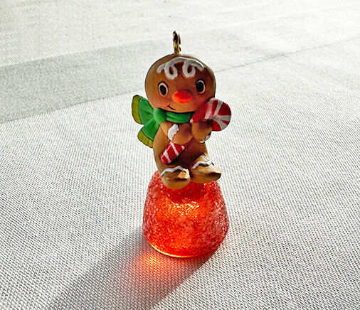2013 One Sweet Gingerbread Boy ~ Sparkling Gumdrop ~ Hallmark Miniature Ornament