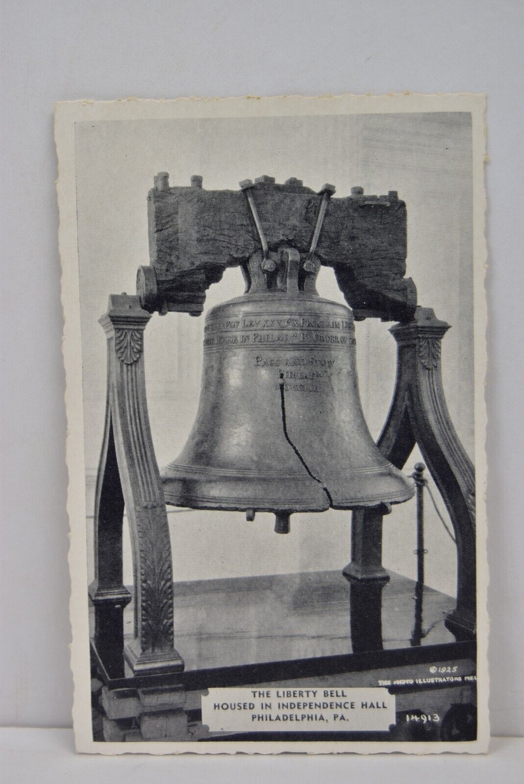 Vintage 1950s The Liberty Bell Philadelphia PA Postcard