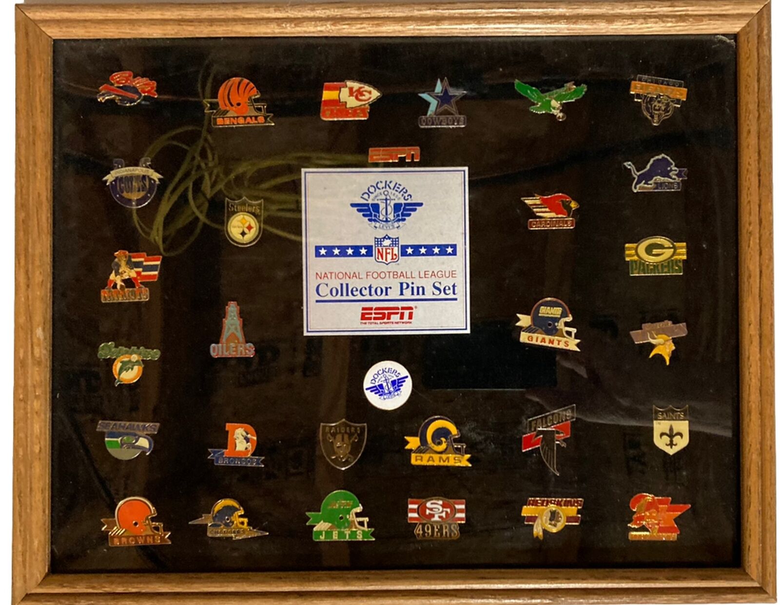 Vintage Collection Of Sports Pins