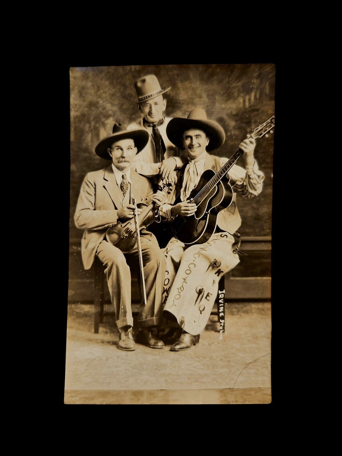 KFEQ Singing Cowboys Antique Photograph Country Music Missouri