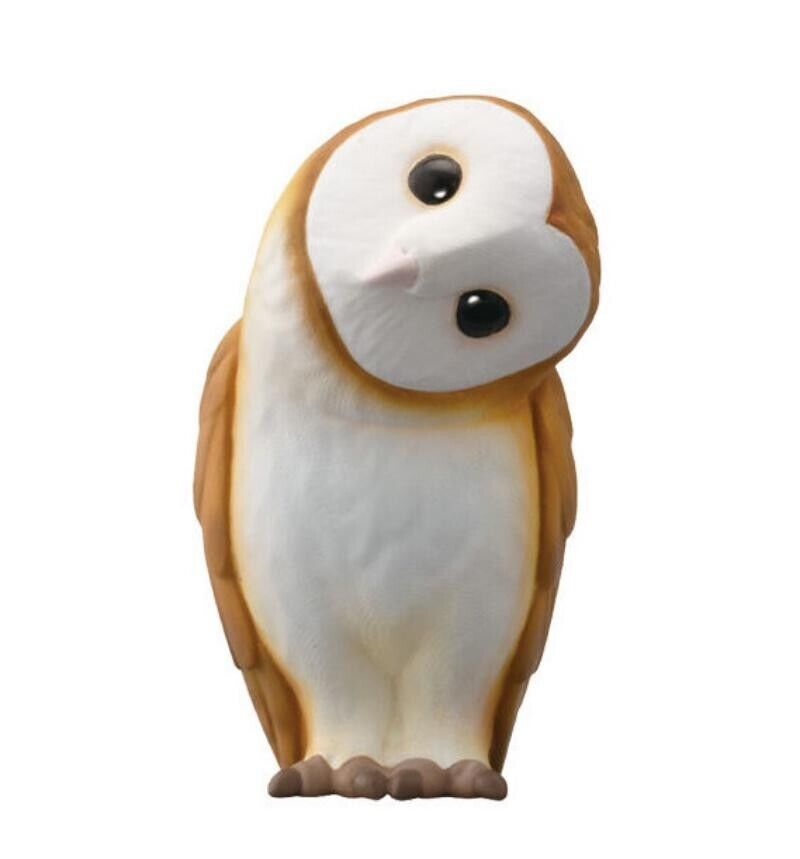 Bandai Tenori Friends bird series Barn Owl Mascot Figue Collection Toy Japan
