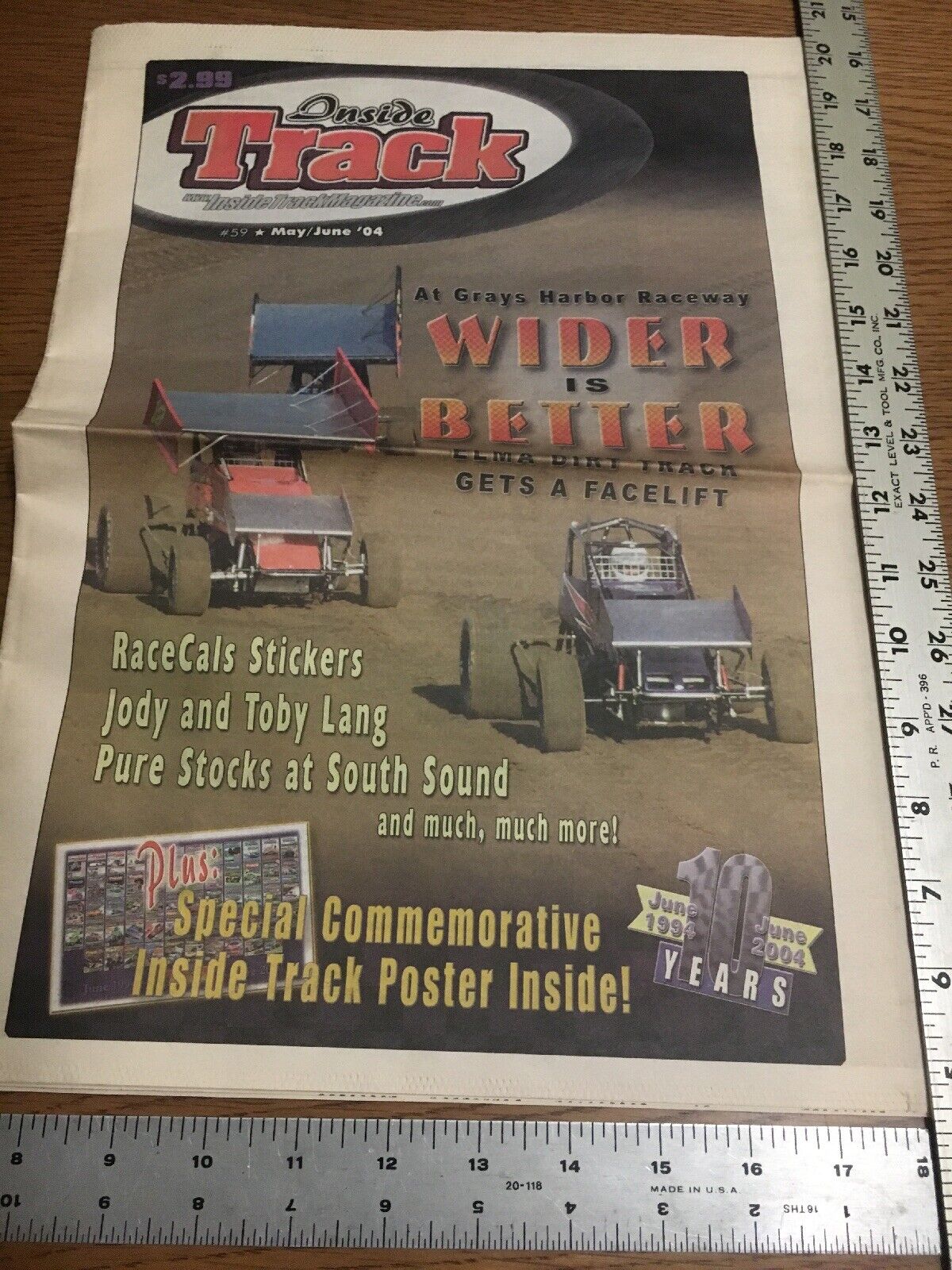 Vintage Inside Track Newspaper #59 May/June 2004