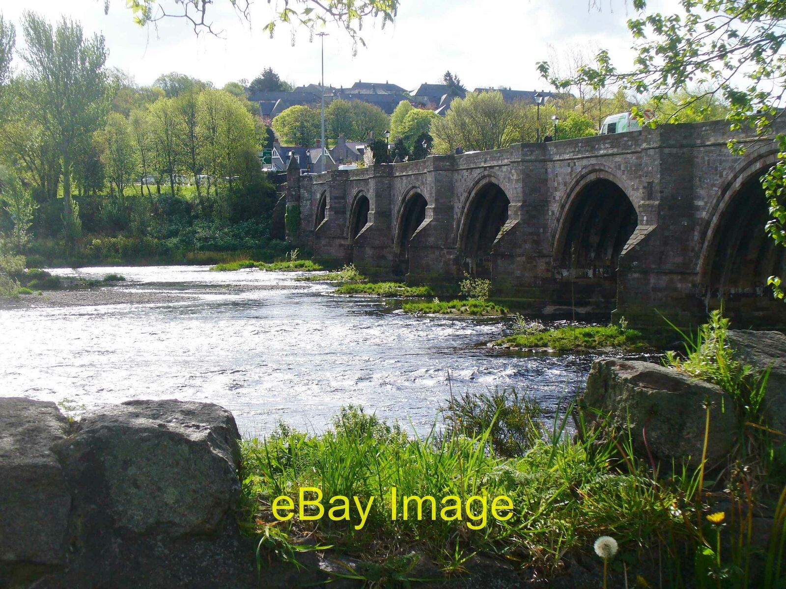 Photo 12x8 Aberdeen - Bridge of Dee Medieval bridge spanning the River Dee c2014
