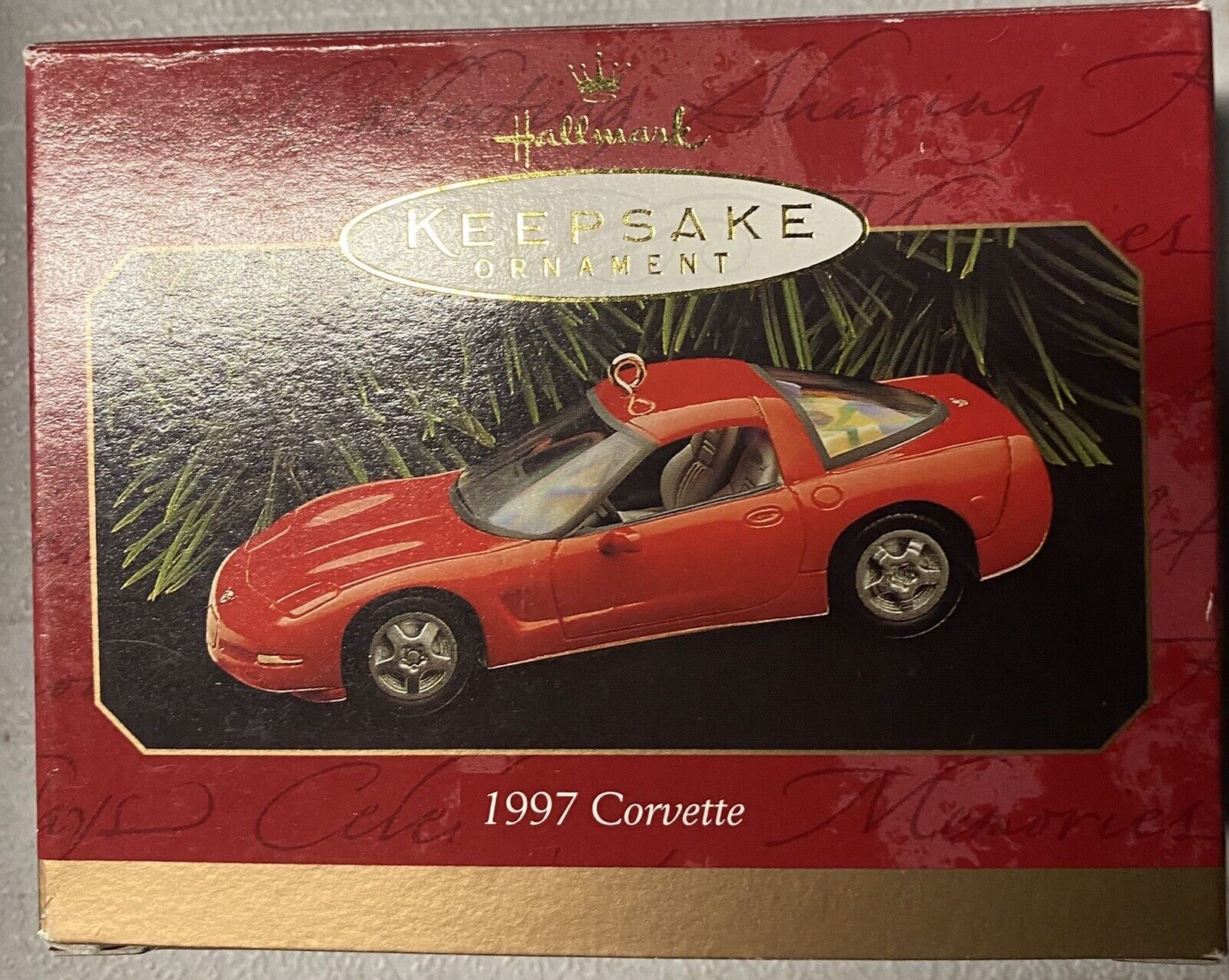 1997 Hallmark Keepsake Christmas Ornament 1997 Corvette