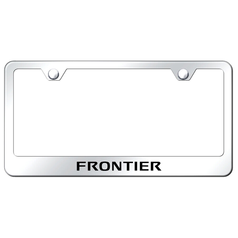 Nissan Frontier Mirrored License Plate Frame, Officially Licensed Product