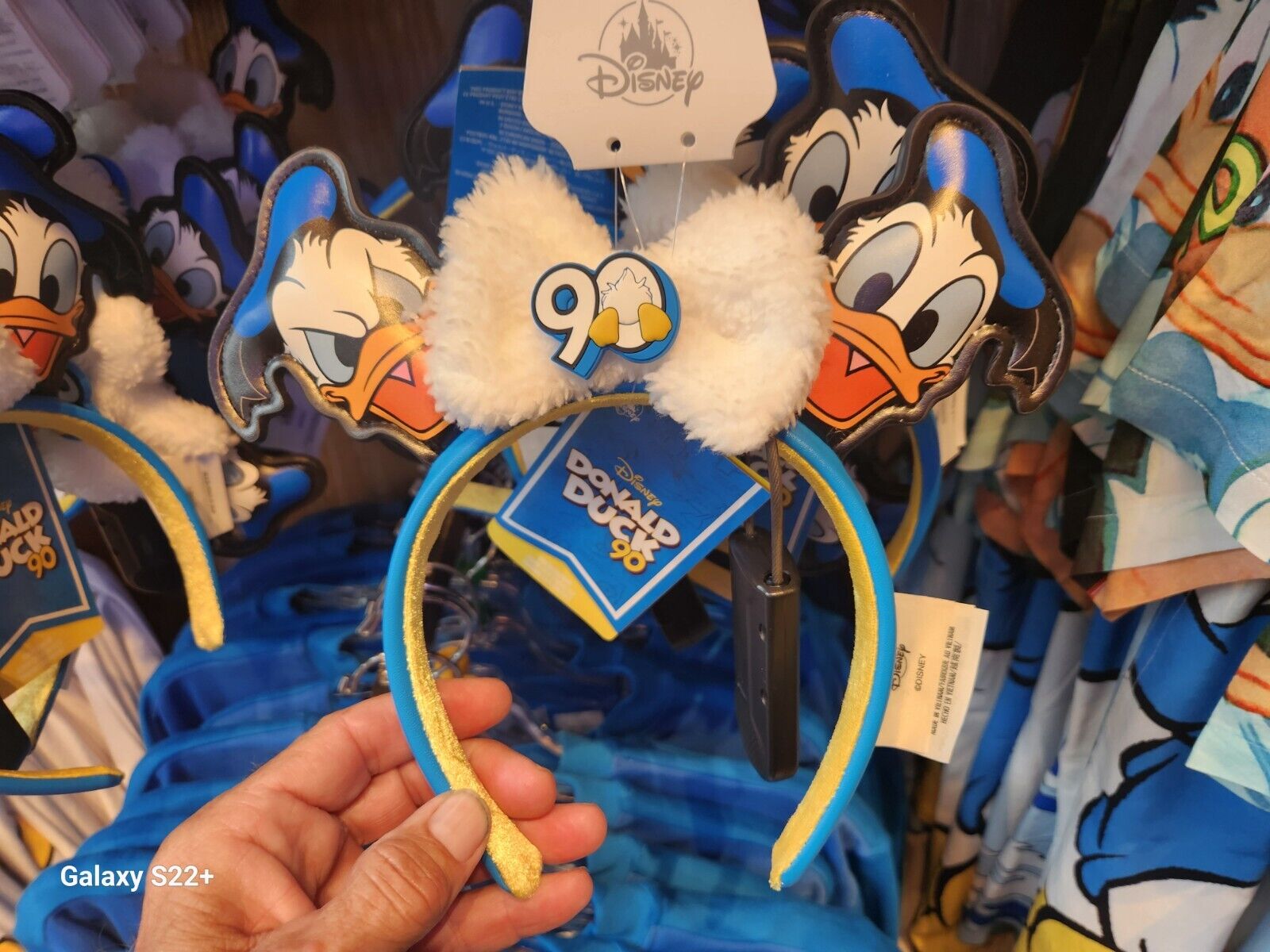 Disney Donald Duck 90th Ears Headband NEW 2024 🙌