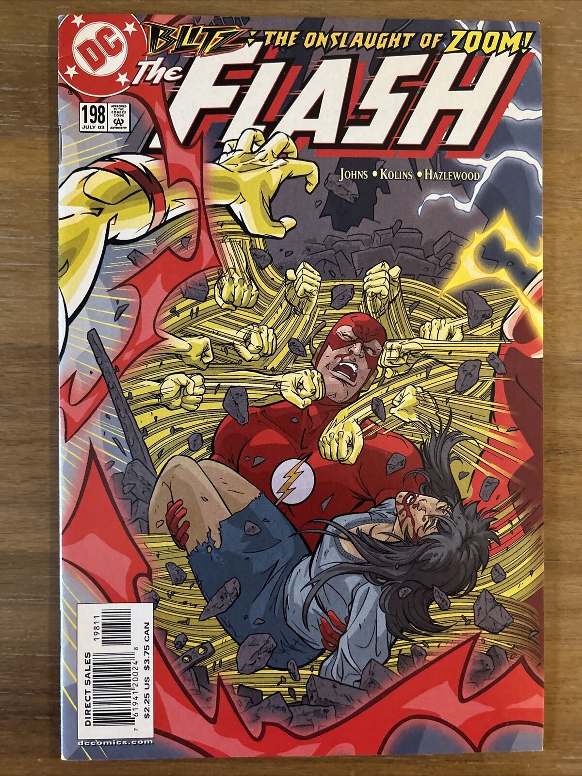 2003 DC Comics Flash #198 2nd Appearance Of Zoom