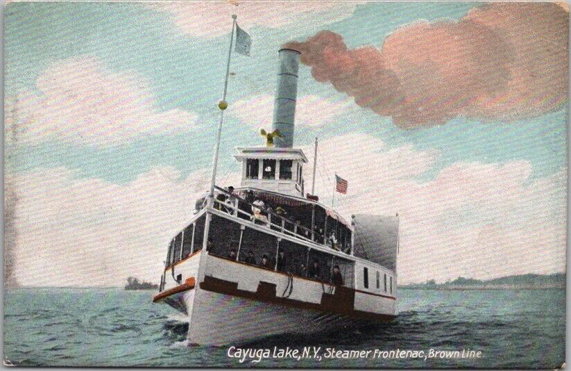 c1910s CAYUGA LAKE, New York Postcard \