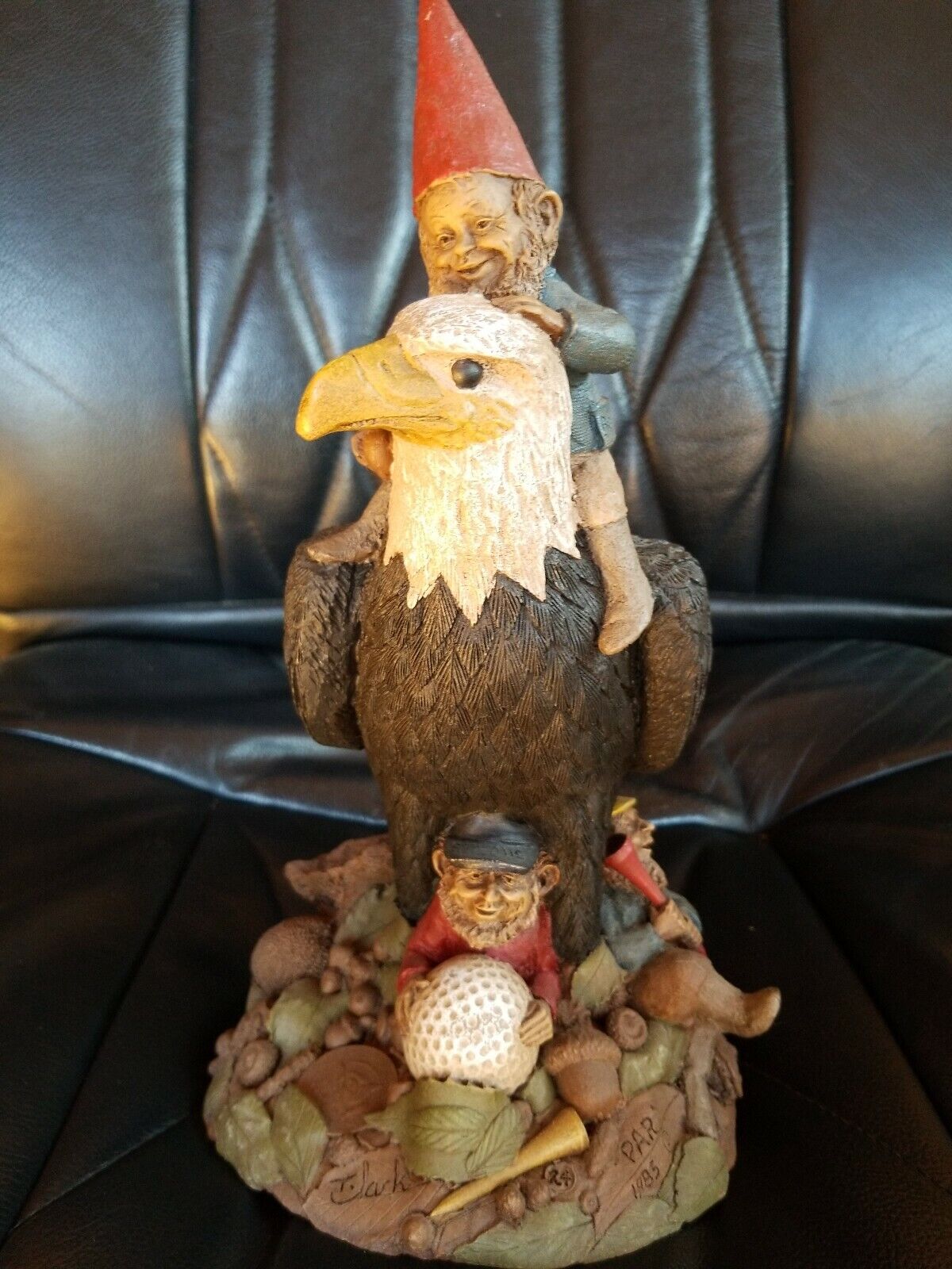 PAR-R 1985 TOM CLARK, COA SIGNED, GNOMES, #24, HAND SIGNED,  CAIRN COLLECTION 