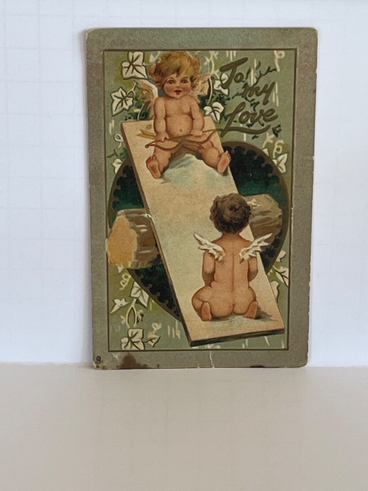 Postcard Tucks Chreub Babies Artist J. Johnson c1908 As Is A18