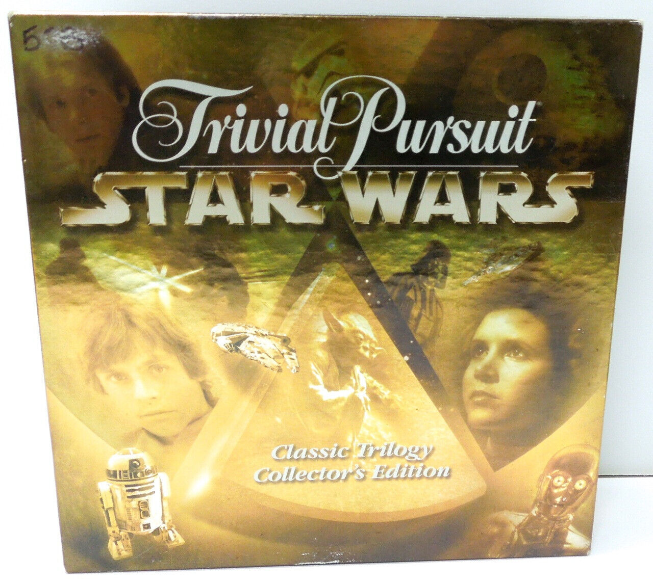 1997 TRIVIAL PURSUIT STAR WARS Trilogy Edition w/ PEWTER Tokens 100% COMPLETE