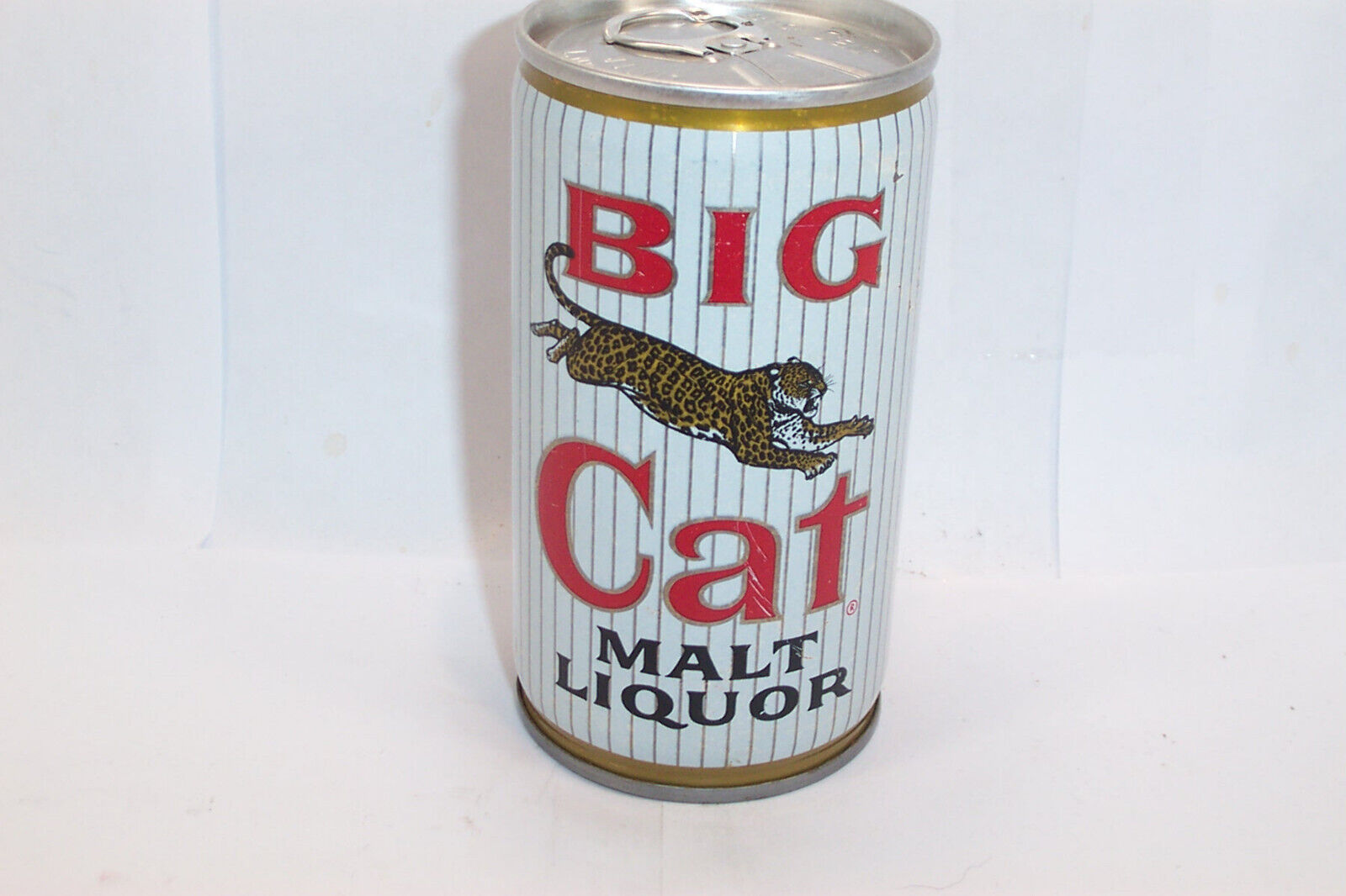Big Cat Malt Liquor   Crimp Steel    Pabst  5 Cities   Bottom Open    USBC 39/34