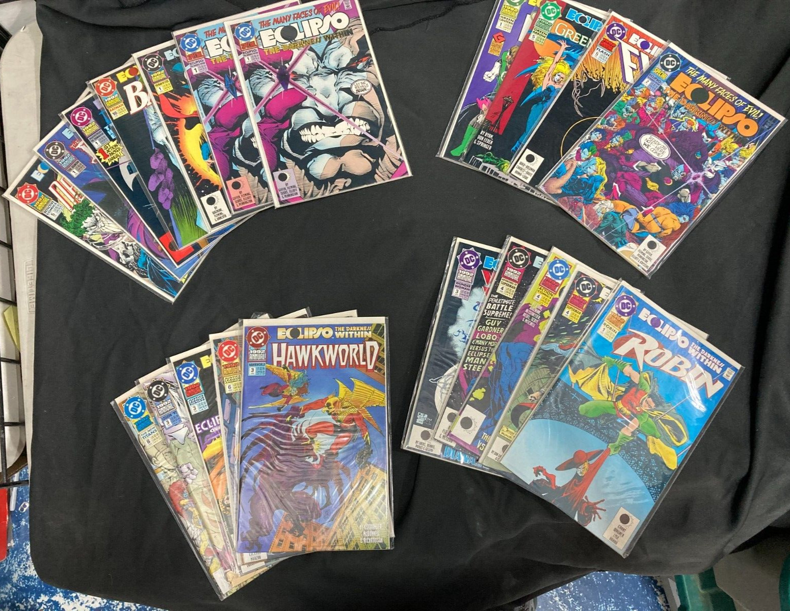 DC Comics Lot Eclipso Darkness Within Complete Annual Crossover VF-NM