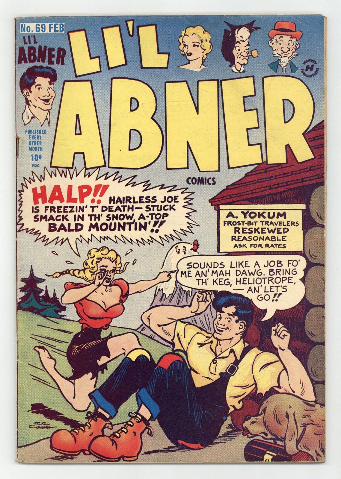 Lil Abner #69 VG+ 4.5 1949