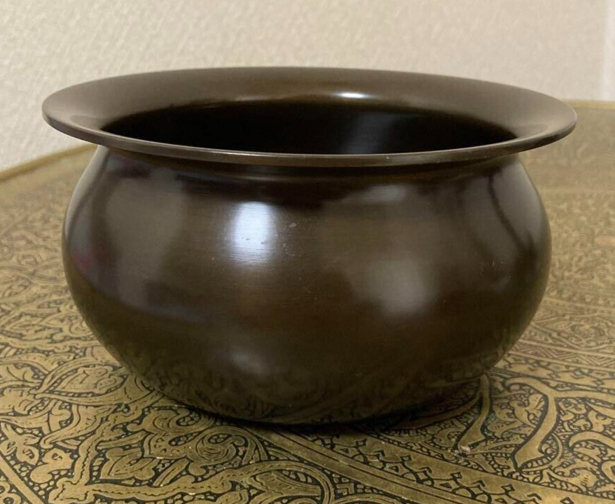 Japanese Buddhist Orin Bell Singing Bowl Vintage 14cm 478g Vintage