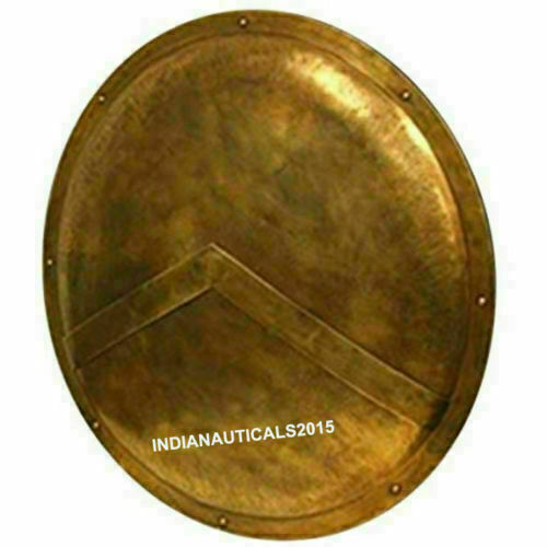 Vintage handmade 300 King Leonidas Spartan Medieval REPLICA Shield full size NEW
