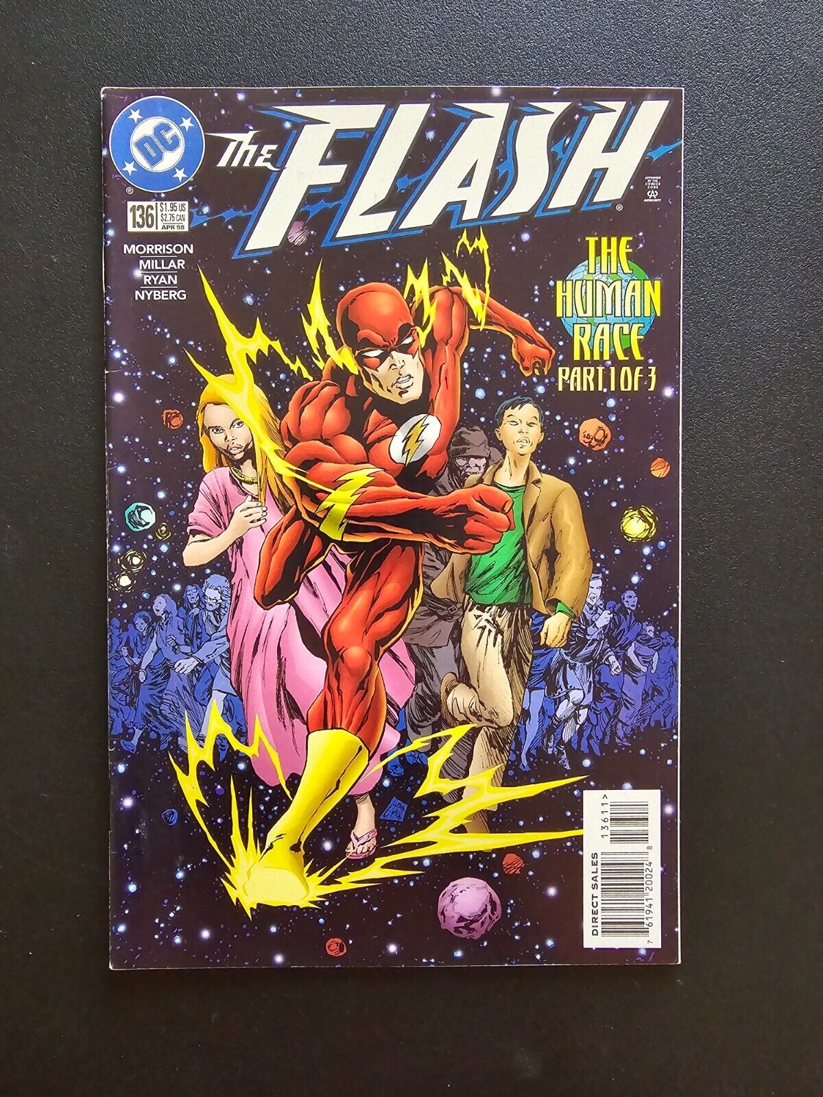 DC Comics The Flash #136 April 1998 Steve Lightle Cover 1st app Krakki