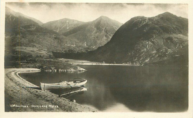 UK Crummock Water Lake District 1920s #1138 RPPC Photo Postcard 22-1773