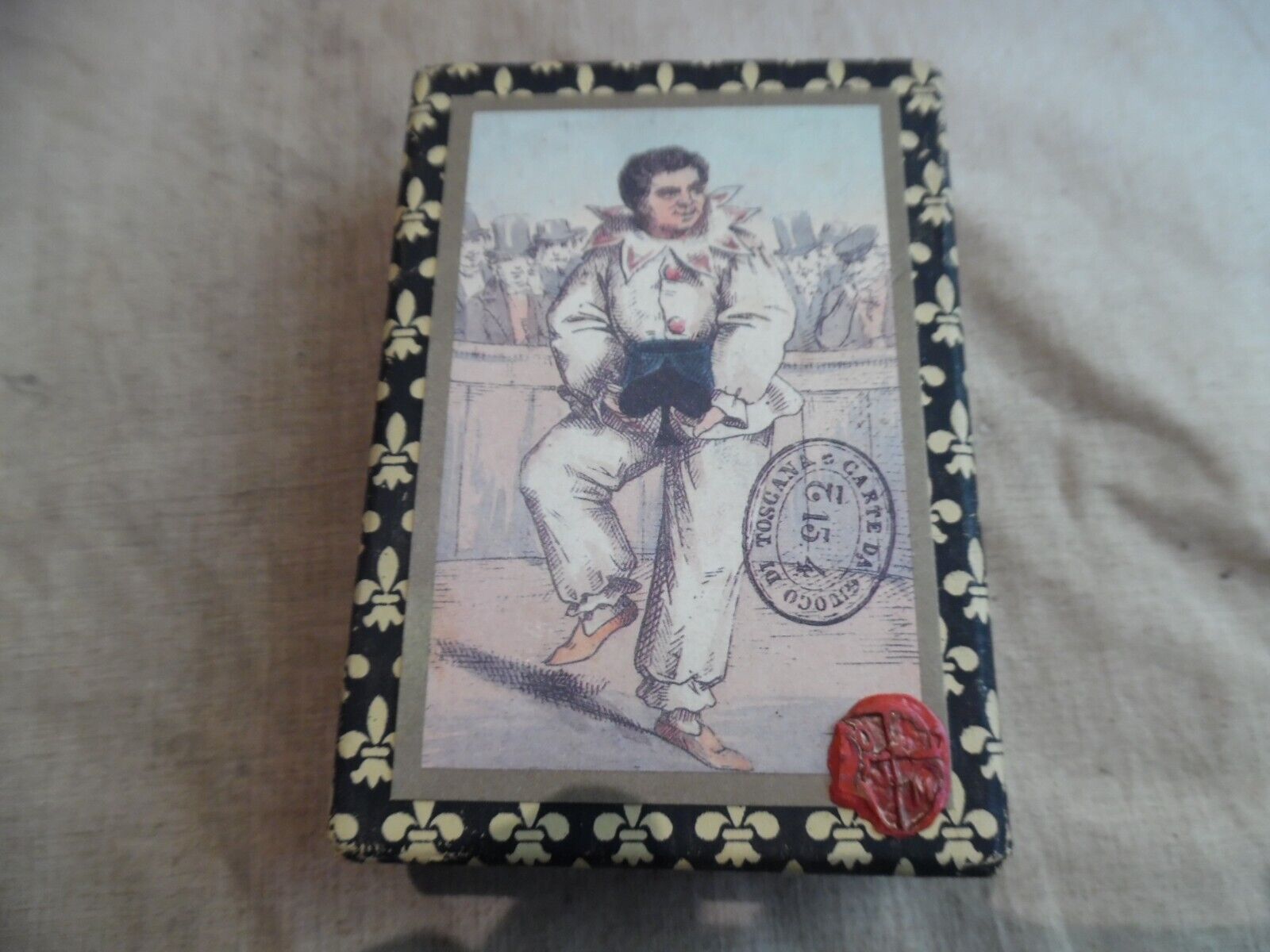 Vintage Toscana Playing Deck of Cards Made In Italy For Cavallini & Co 1996