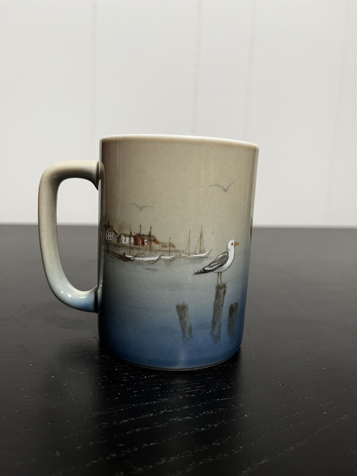 Vintage Tall Speckled Otagiri Seagull Coffee Mug/Cup.