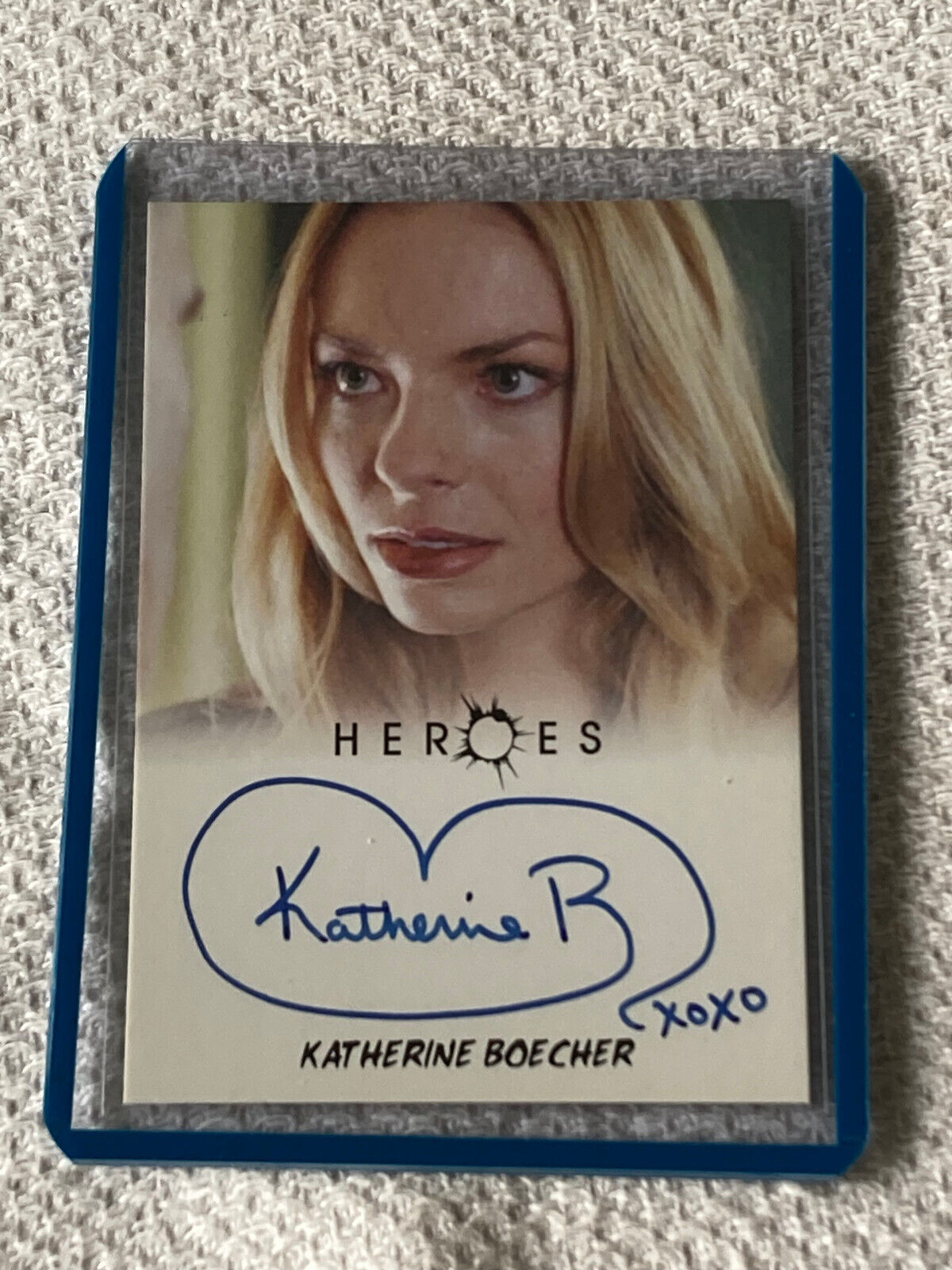 2010 Rittenhouse Heroes TV Show Autograph Card #Katherine Boecher NM